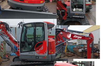 Bilder unseres neuen Kettenbagger ET65
